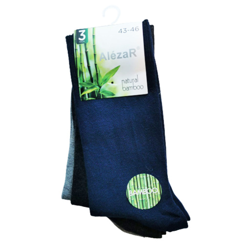 Alezar Bamboo Socks Mix Носки 43-46 3шт