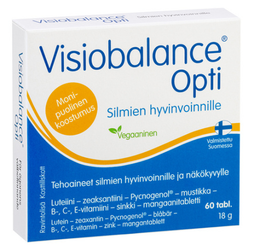 Visiobalance Opti таблетки для улучшения зрения 60 таблеток
