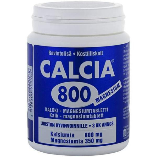 Calcia 800 таблетки с кальцием и магнием со вкусом лайма, 180 таблеток