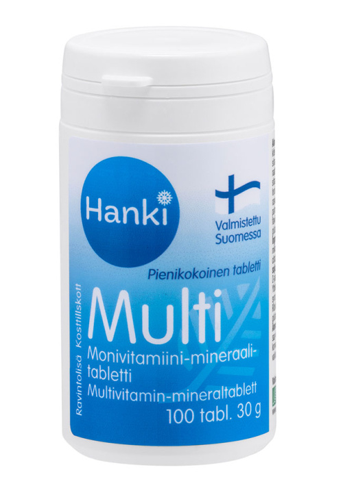 Hanki Мультивитамины-минералы 100 табл 30г 