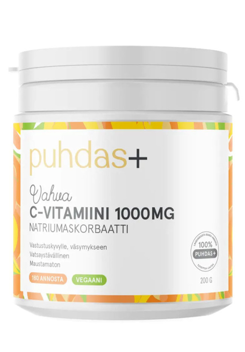 Puhdas+ Витамин С 1000 мг 200 г 