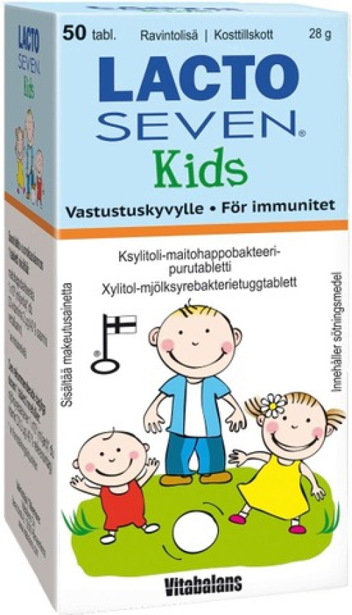 Lacto Seven Kids 50 таблеток