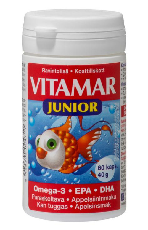 Vitamar Junior Омега-3, 60 капсул, 40 г