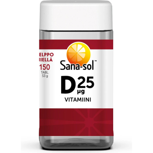 Sana-sol витамин D 25 мкг 150 таблеток
