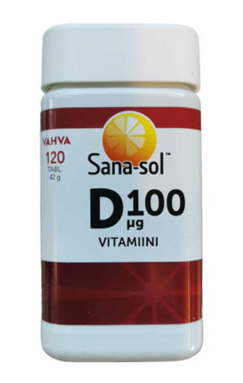 Sana-sol витамин D 100 мкг 120 таблеток