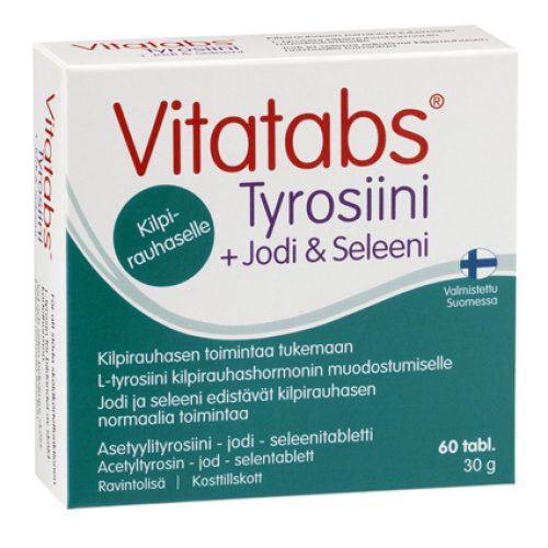 Vitatabs тирозин + йод и селен 60 таблеток