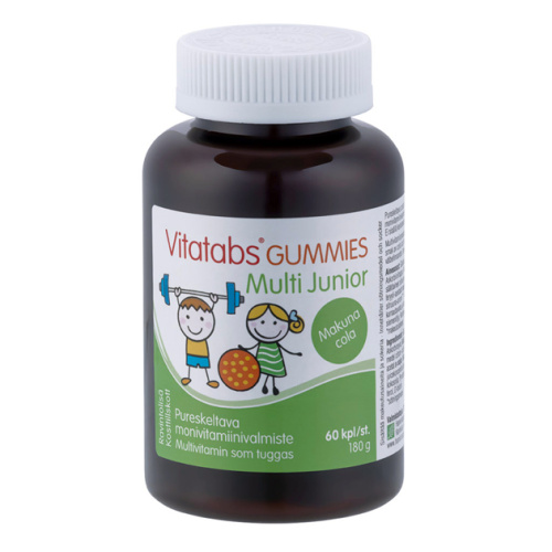 Vitatabs Gummies Жевательные мультивитамины для детей со вкусом колы 60 шт