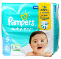 Pampers Baby Dry &#1087;&#1086;&#1076;&#1075;&#1091;&#1079;&#1085;&#1080;&#1082;&#1080; &#1088;&#1072;&#1079;&#1084;&#1077;&#1088; 5 Junior (11-16 &#1082;&#1075;) 31 &#1096;&#1090;
 