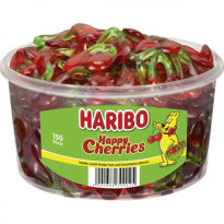 Haribo Happy Cherries &#1046;&#1077;&#1074;&#1072;&#1090;&#1077;&#1083;&#1100;&#1085;&#1099;&#1077; &#1082;&#1086;&#1085;&#1092;&#1077;&#1090;&#1099; 1200&#1075;&#160; &#160;