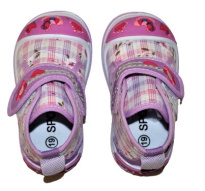 Детская обувь 19-24 фиолетовый, цветок
