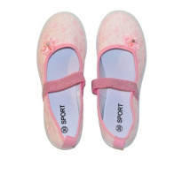Детские сандали 19-30 розовые/цветочек