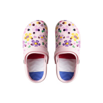 Женская обувь на высокой подошве 36-41 фиолетовые в цветочек