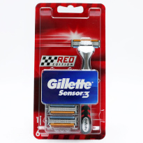 Gillette Sensor 3 Razor &#1041;&#1088;&#1080;&#1090;&#1074;&#1072; + 6 &#1083;&#1077;&#1079;&#1074;&#1080;&#1081;&#160;