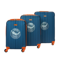 Alezar Control Набор чемоданов Синий/Оранжевый (20