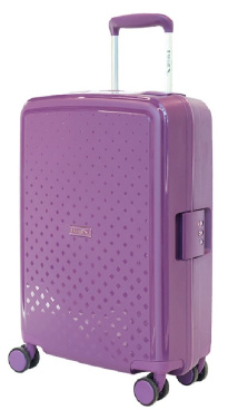 Alezar Premium Набор чемоданов Фиолетовый (20" 24" 28")