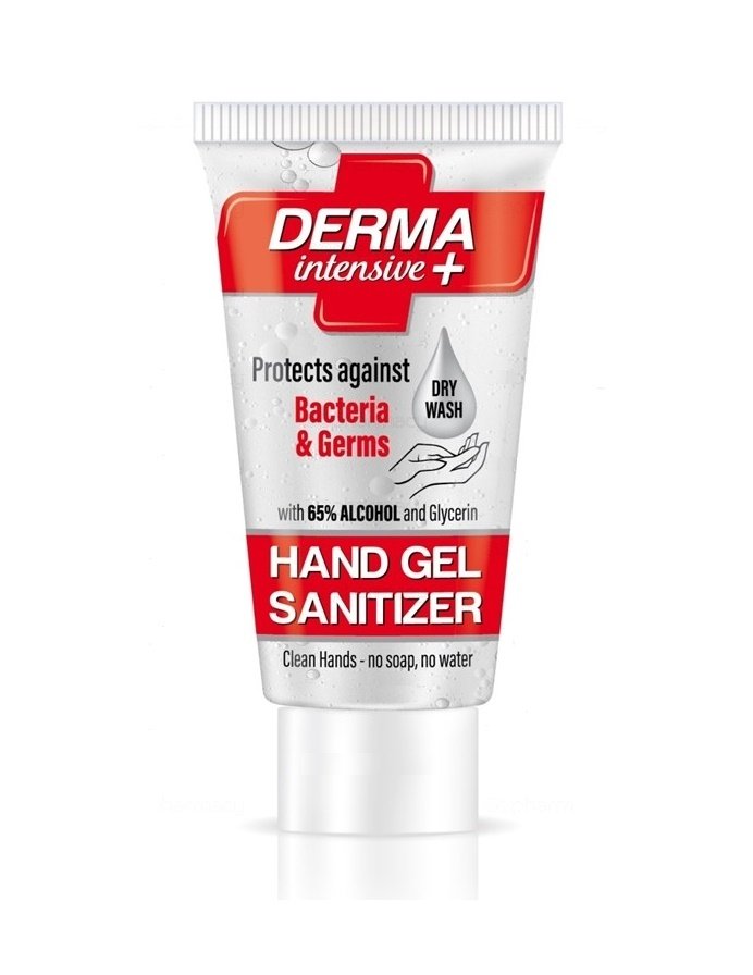 Derma Intensive + Гель-дезинфектор для мытья рук 50 мл