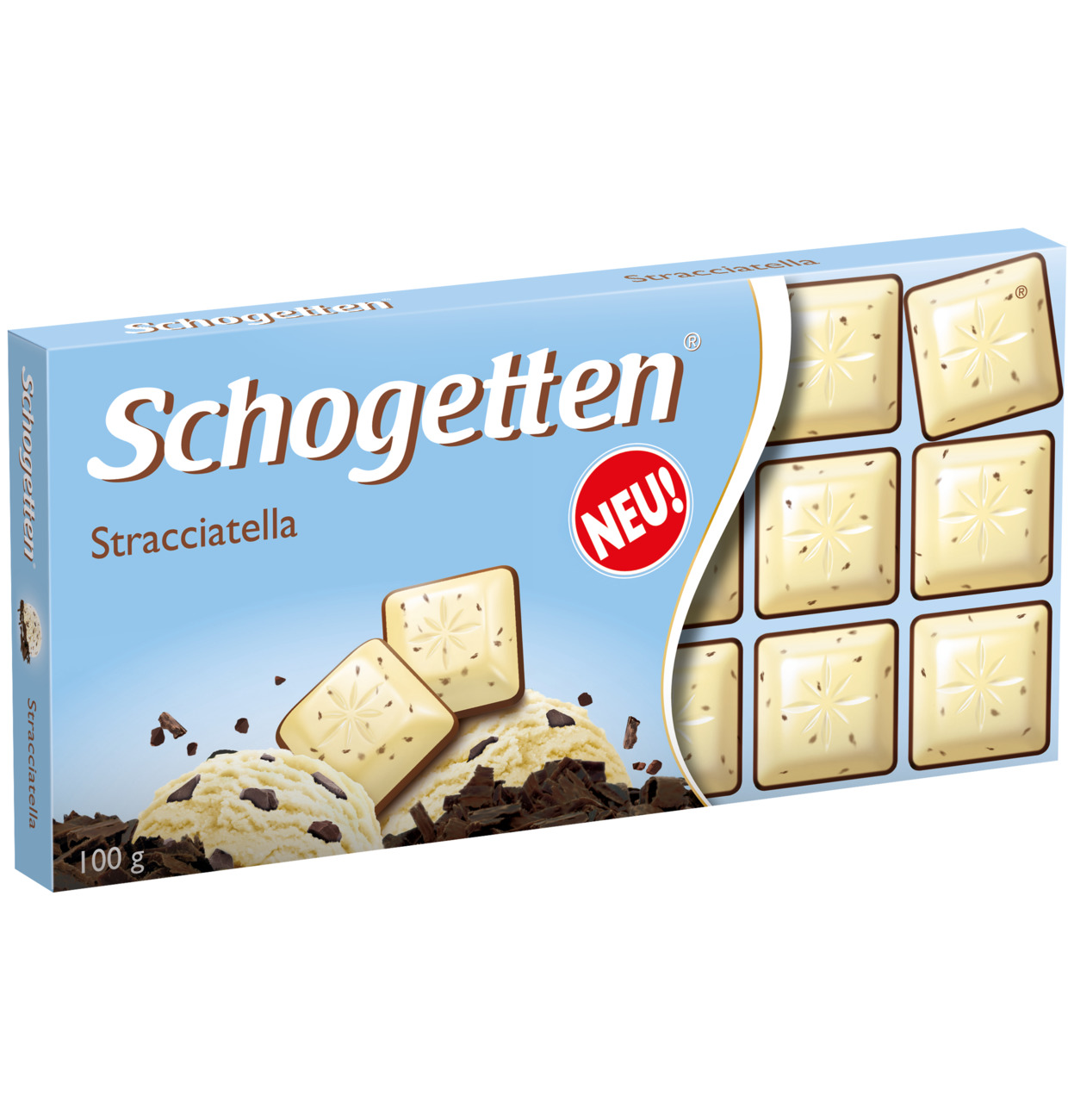 Schogetten шоколад со страчателлой 100 г