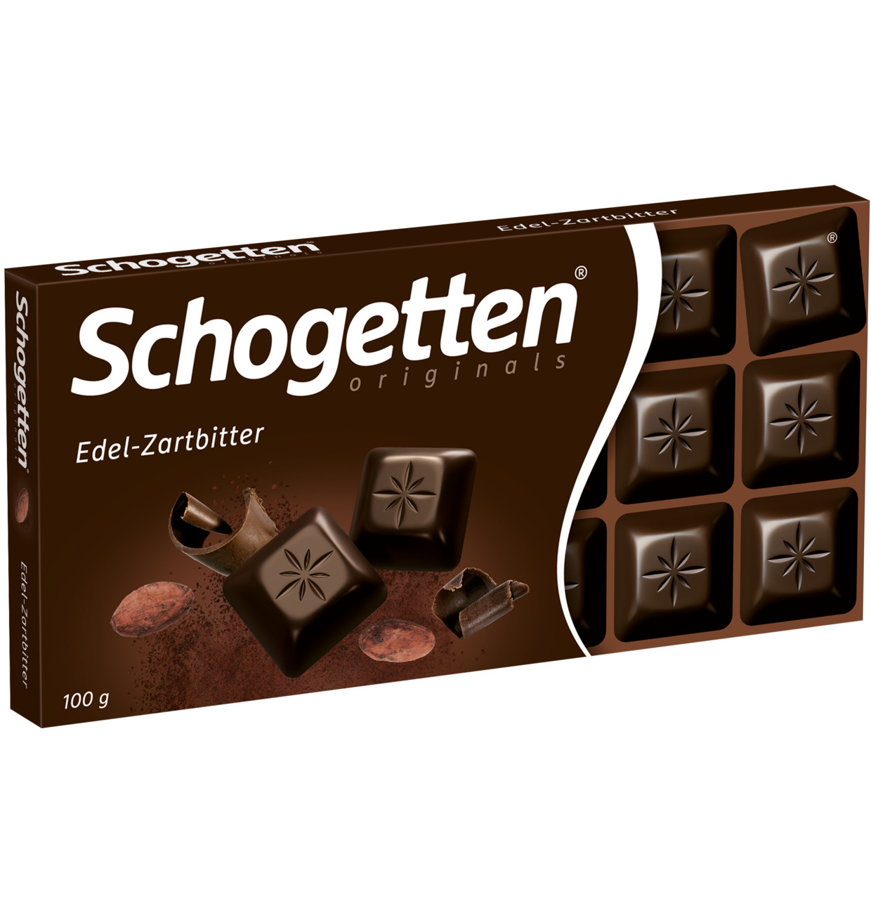 Schogetten шоколад тёмный 100 г