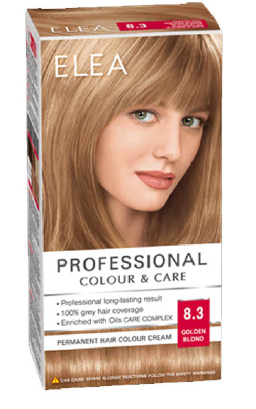 Elea Professional Color & Care краска для волос, золотой блонд