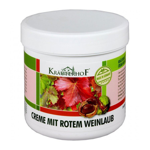 Kräuterhof Крем для ног с экстрактом листьев красного винограда 100мл