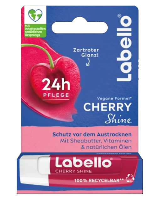Labello Cherry Shine Бальзам для губ 5,5мл 