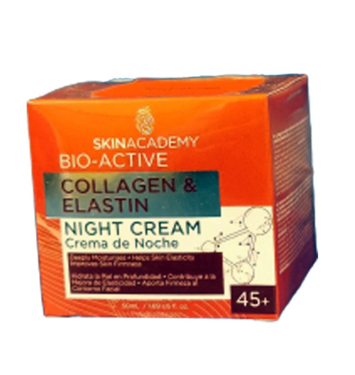 Skin Academy Collagen & Elastin Ночной Крем 50 мл