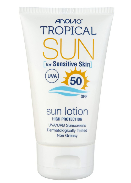 Anovia Tropical Sun Sensitive Skin SPF50 солнцезащитный крем 