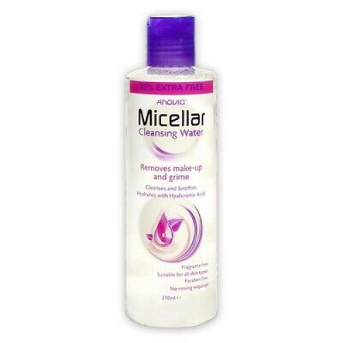Anovia Micellar Cleansing Water 30% Extra Free 270 мл