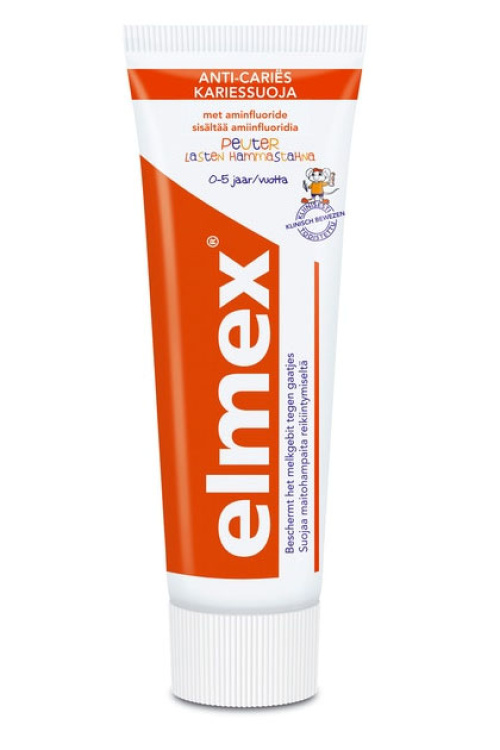 Elmex Детская зубная паста 75 мл - для детей от 0 до 5 лет.