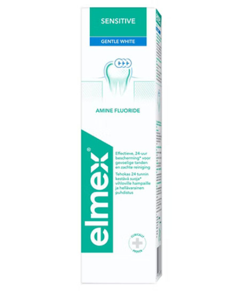 ELMEX Sensitive Whitening Отбеливающая зубная паста 75мл