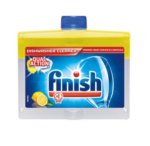 Finish очиститель для посудомоечной машины с лимоном 250 мл