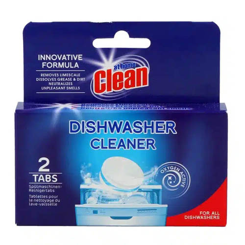At Home Clean Таблетки для чистки посудомоечных машин 2x40г