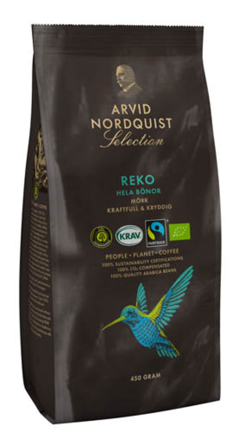 Arvid Select Кофе в зернах органический 450г