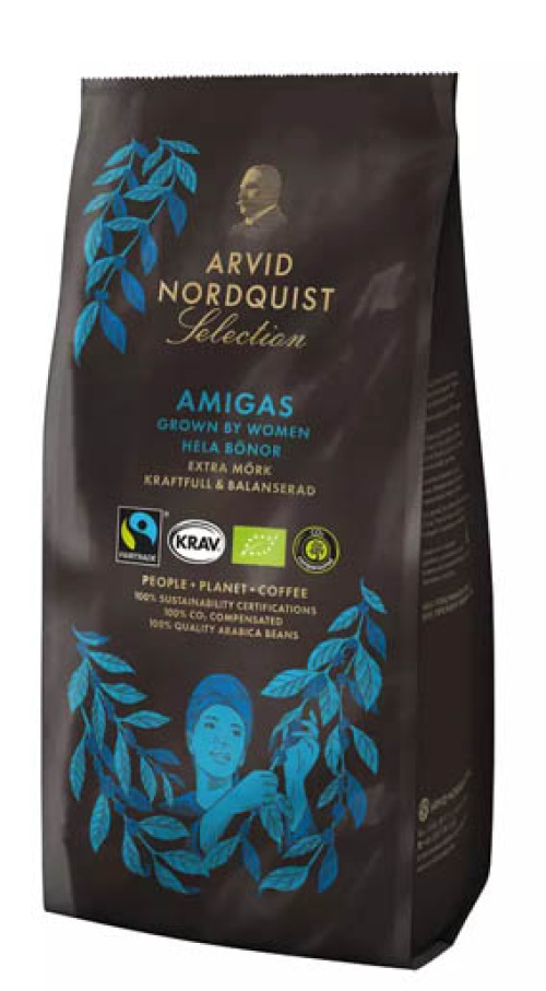 Arvid Nordquist Selection кофе в зернах темной обжарки 450г
