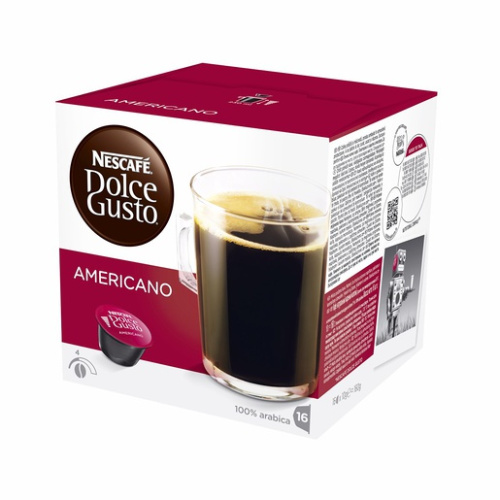 Nescafe D.Gusto Americano кофе в капсулах 16 капсул