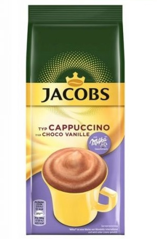 Jacobs Milka Капучинo Шоколад/ваниль 500г