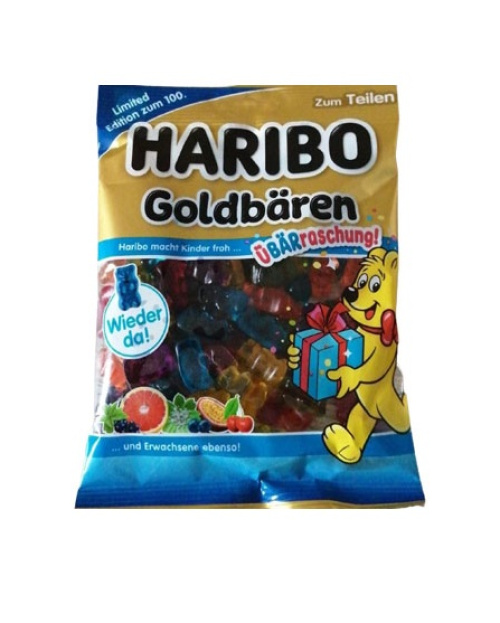 Haribo Goldbaren ограниченный выпуск 200 г