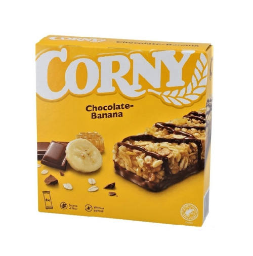 Corny snack bar Батончик шоколадно-банановый 150г