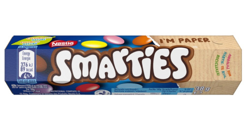 Nestle Smarties Драже шоколадное в цветной глазури, 38 г 