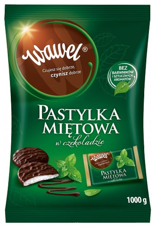 Wawel Шоколадные конфеты с мятой 1000г