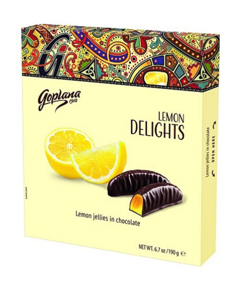Goplana Желе в шоколаде с лимоном 190 г