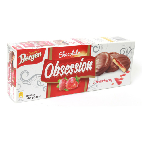 Bergen Obsession Клубничное печенье 145 г