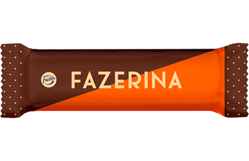 Fazer Fazerina Апельсиновый трюфель шоколадный батончик 37г