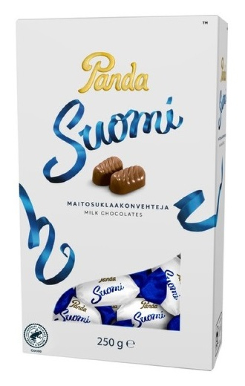 Panda Suomi молочный шоколад 250 г
