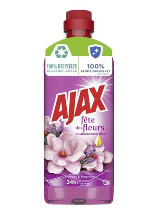 Ajax Жидкость для мытья пола Лаванда и Магнолия 1 л
