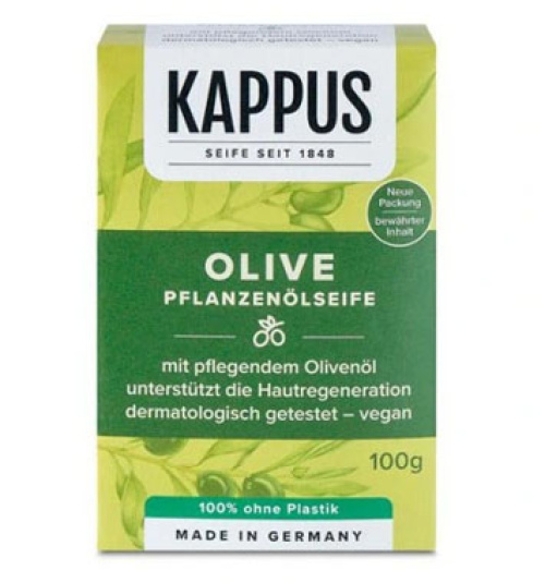 Мыло Kappus Olive в цветной коробке 100 г 