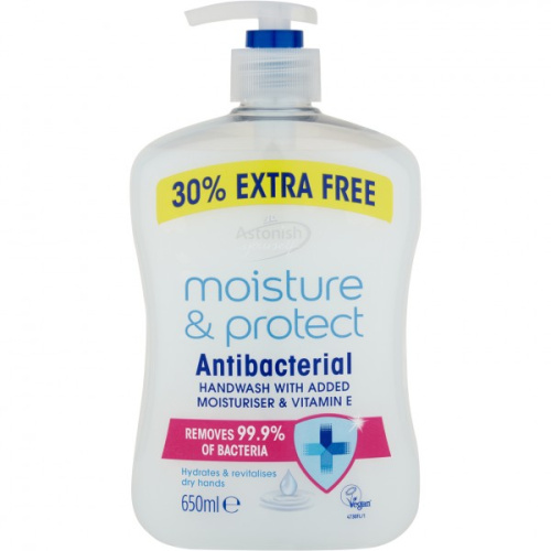 Astonish Moisture & Protect Антибактериальное средство для мытья рук 650мл
