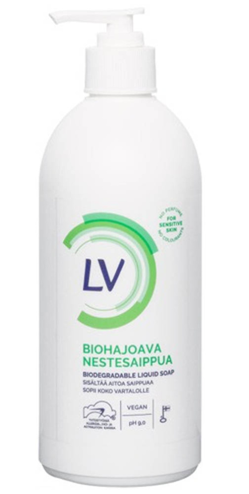 LV Биоразлагаемое жидкое мыло 500 мл 