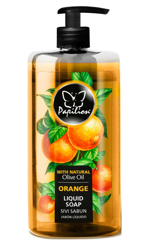 Papilion Жидкое мыло с апельсином и оливковым маслом 400мл
