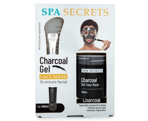 Spa Secretc гелевая маска для лица с углем 150 мл